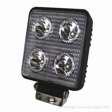 40W Super Bright IP68 LED Fog Light for Heavy Vehicles/Mechanical Equipment with Aluminum Housing
